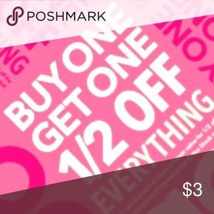 🔊 Buy One Get One Half Off Sale 🔊